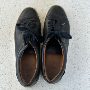 FRYE - black leather sneaker - size 7.5